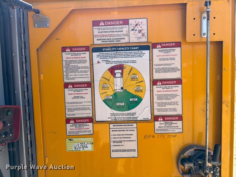 image for item ED4992 2013 RAM 5500 utility / service truck