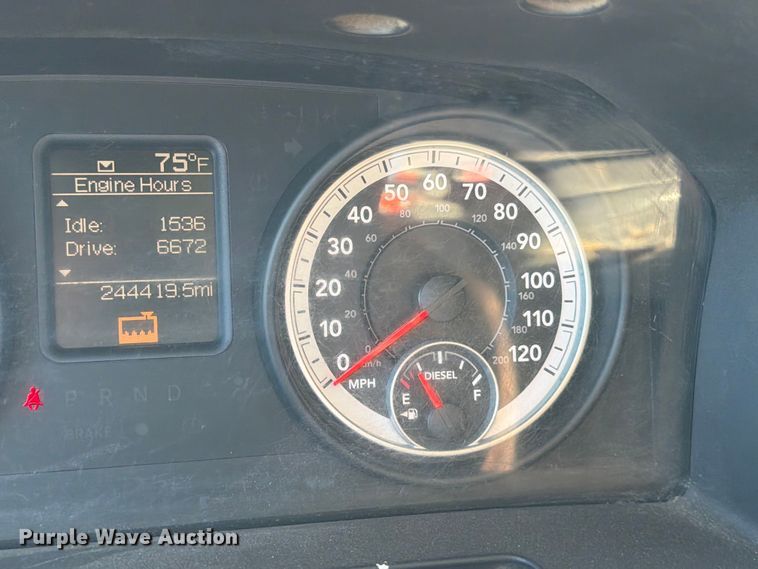 image for item ED4992 2013 RAM 5500 utility / service truck