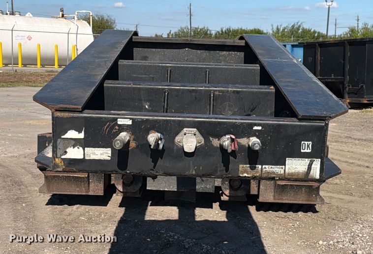 image for item ED4993 2013 Trail King TK110HDG lowboy equipment trailer