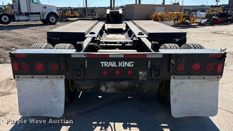 image for item ED4993 2013 Trail King TK110HDG lowboy equipment trailer