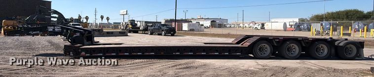 image for item ED4993 2013 Trail King TK110HDG lowboy equipment trailer