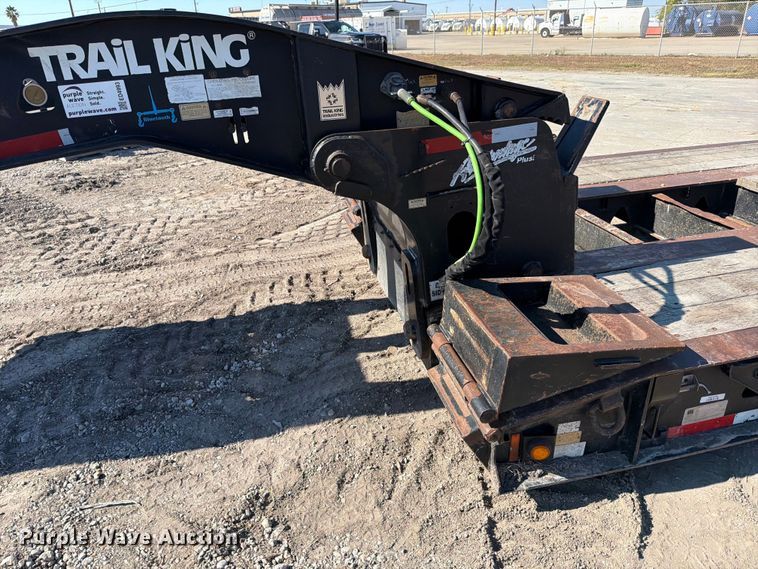 image for item ED4993 2013 Trail King TK110HDG lowboy equipment trailer