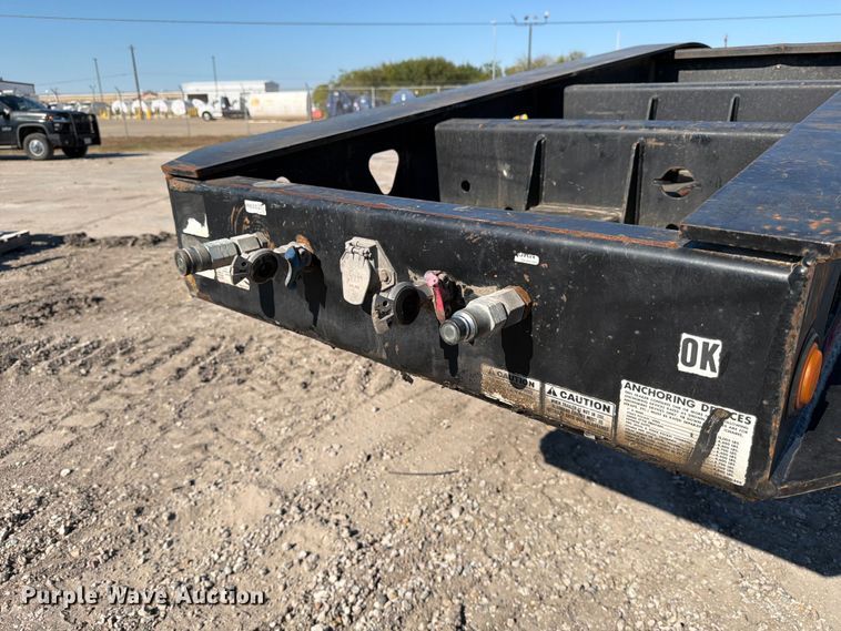 image for item ED4993 2013 Trail King TK110HDG lowboy equipment trailer