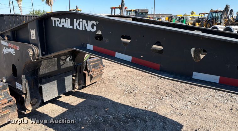 image for item ED4993 2013 Trail King TK110HDG lowboy equipment trailer