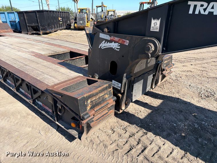 image for item ED4993 2013 Trail King TK110HDG lowboy equipment trailer