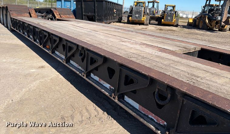 image for item ED4993 2013 Trail King TK110HDG lowboy equipment trailer