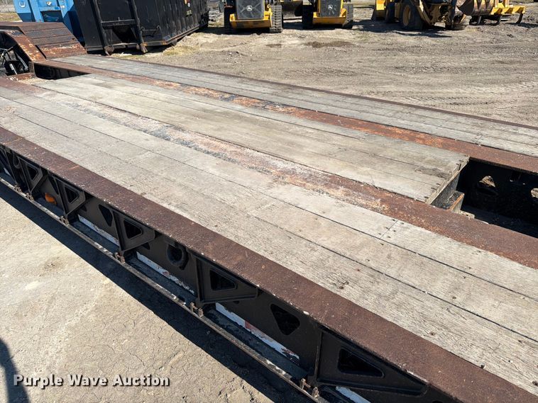 image for item ED4993 2013 Trail King TK110HDG lowboy equipment trailer