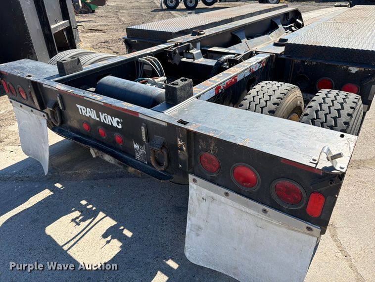 image for item ED4993 2013 Trail King TK110HDG lowboy equipment trailer