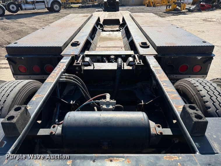 image for item ED4993 2013 Trail King TK110HDG lowboy equipment trailer