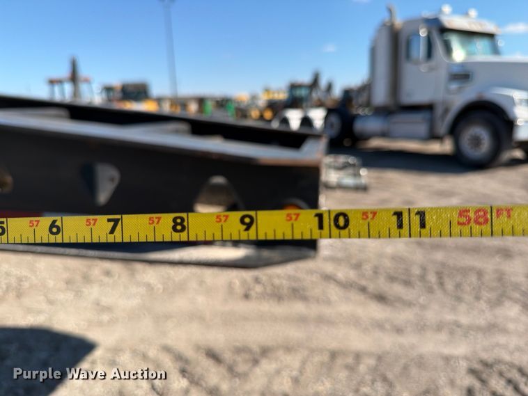 image for item ED4993 2013 Trail King TK110HDG lowboy equipment trailer