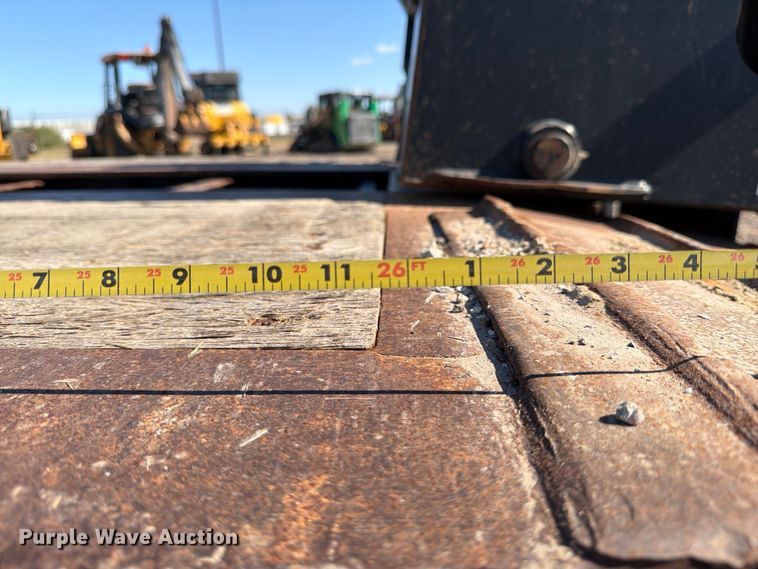 image for item ED4993 2013 Trail King TK110HDG lowboy equipment trailer