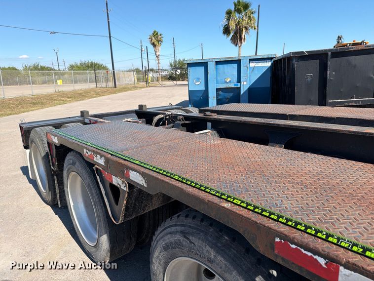 image for item ED4993 2013 Trail King TK110HDG lowboy equipment trailer