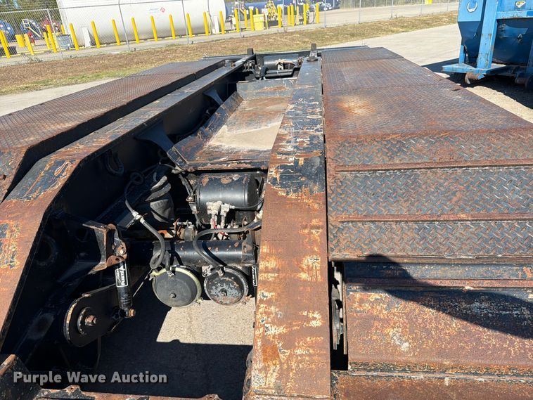 image for item ED4993 2013 Trail King TK110HDG lowboy equipment trailer