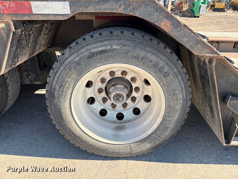 image for item ED4993 2013 Trail King TK110HDG lowboy equipment trailer