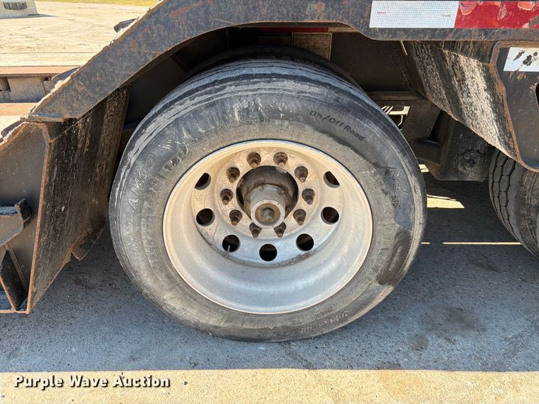 image for item ED4993 2013 Trail King TK110HDG lowboy equipment trailer