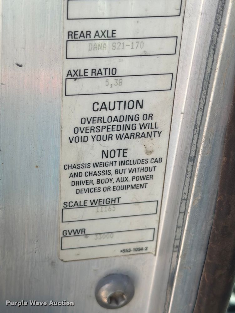 image for item ED4995 2012 Kenworth T370 utility / service truck