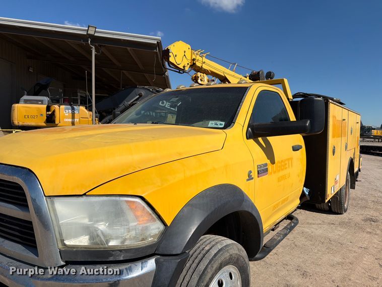image for item ED4996 2012 Dodge Ram 5500 utility / service truck