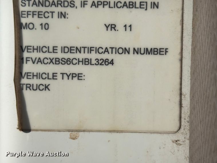 image for item ED4997 2012 Freightliner Business Class M2 utility / service truck