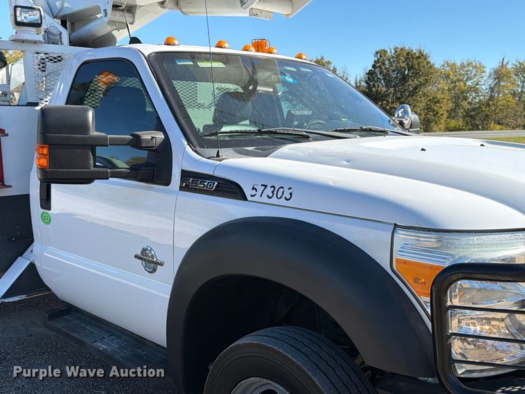 image for item ED5003 2016 Ford F550 bucket truck
