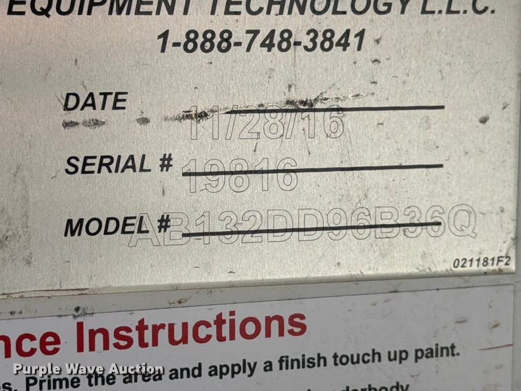 image for item ED5003 2016 Ford F550 bucket truck