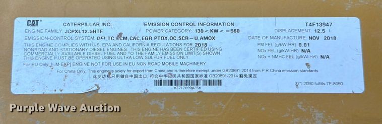 image for item ED5005 2019 Caterpillar 730 Haul truck