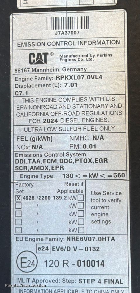 image for item ED5006 2024 Caterpillar D5 LGP dozer