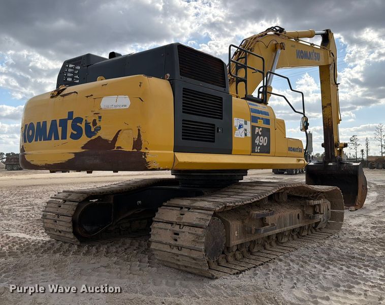 image for item ED5008 2016 Komatsu PC490LC-11 excavator