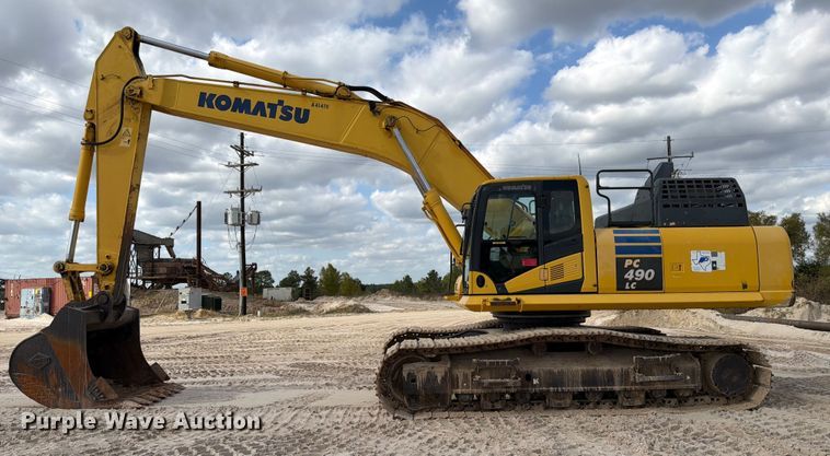 image for item ED5008 2016 Komatsu PC490LC-11 excavator