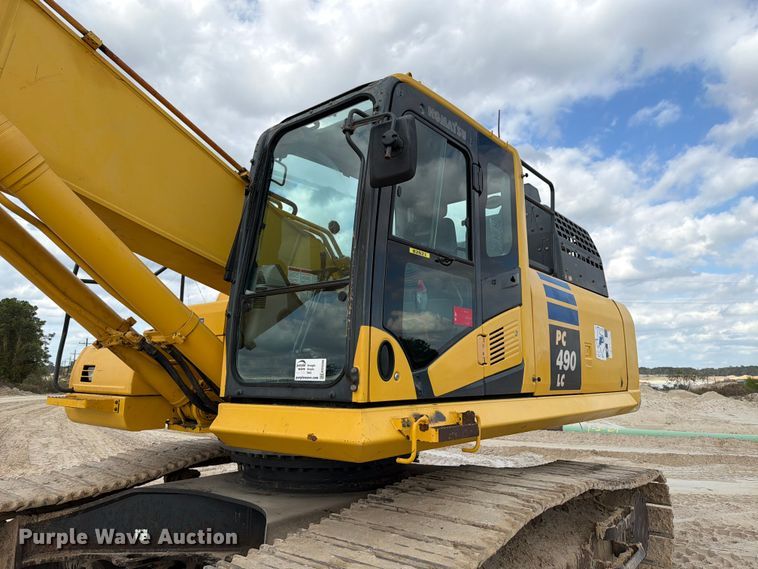 image for item ED5008 2016 Komatsu PC490LC-11 excavator
