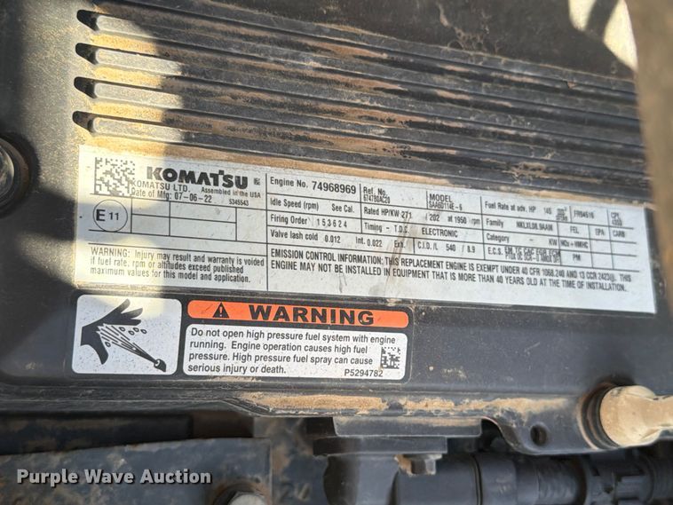 image for item ED5014 2017 Komatsu PC360LC-11 excavator