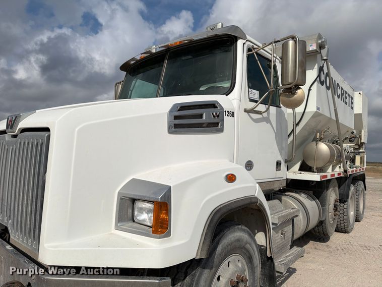 image for item ED5018 2021 Western Star 4700 volumetric concrete mixer truck