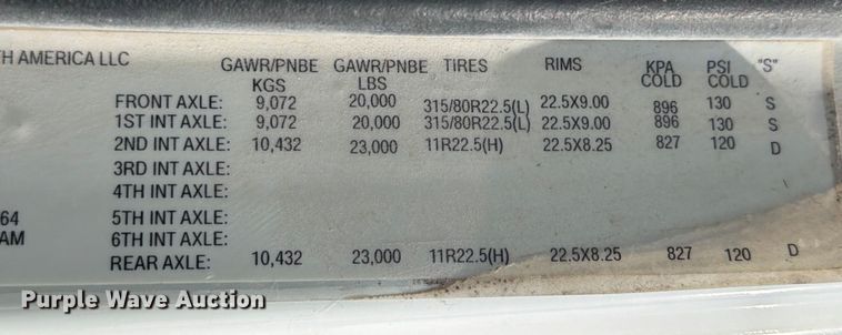 image for item ED5018 2021 Western Star 4700 volumetric concrete mixer truck