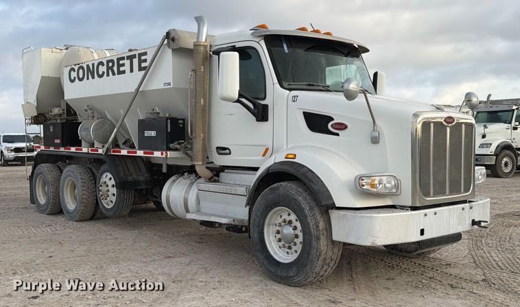 image for item ED5020 2021 Peterbilt 567 volumetric concrete mixer truck