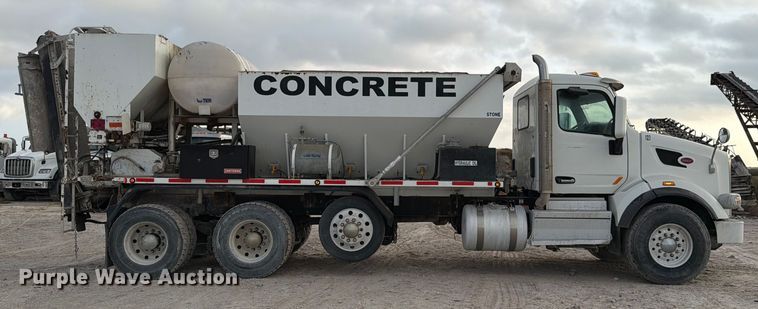 image for item ED5020 2021 Peterbilt 567 volumetric concrete mixer truck