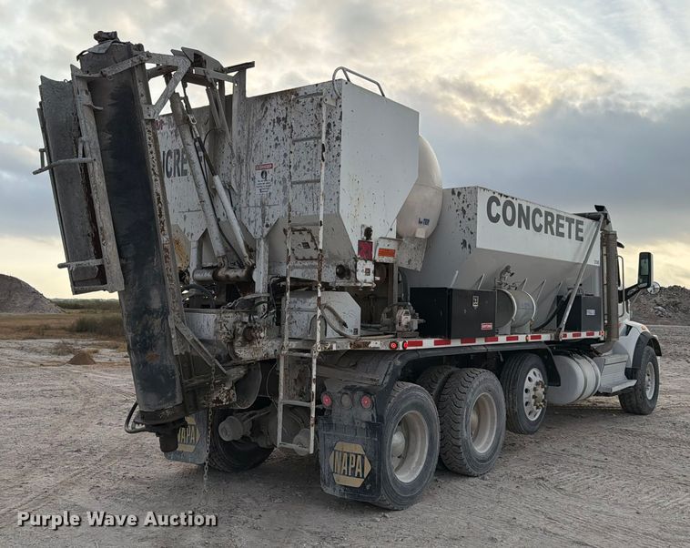 image for item ED5020 2021 Peterbilt 567 volumetric concrete mixer truck