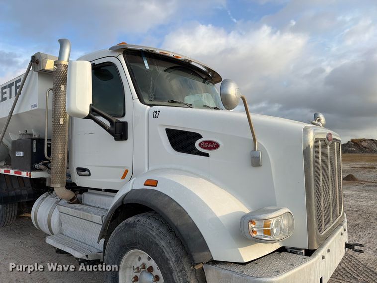 image for item ED5020 2021 Peterbilt 567 volumetric concrete mixer truck