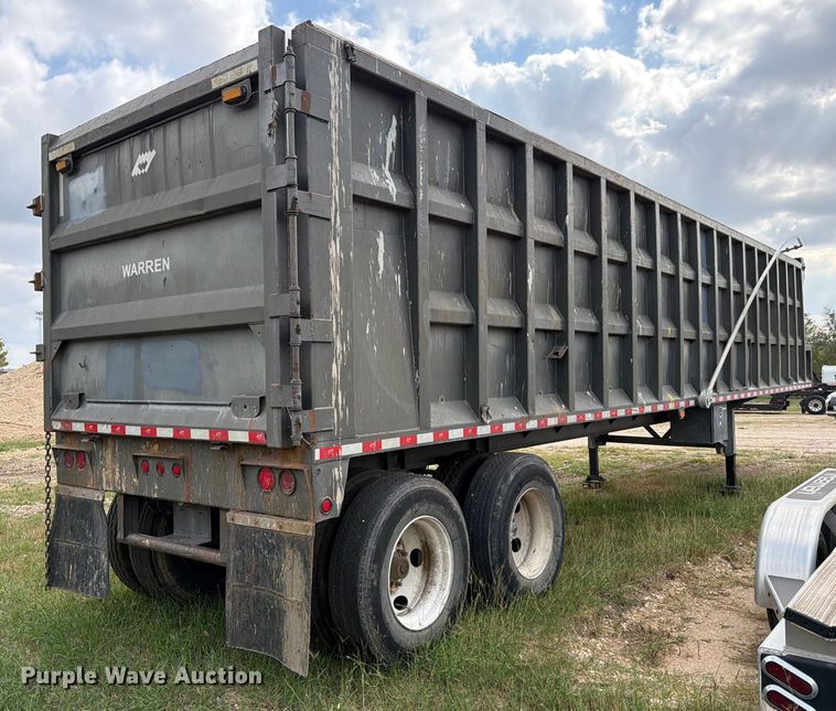 image for item ED5027 2014 Warren  WHDT3996-2-SS ejector trailer