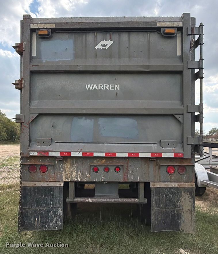 image for item ED5027 2014 Warren  WHDT3996-2-SS ejector trailer