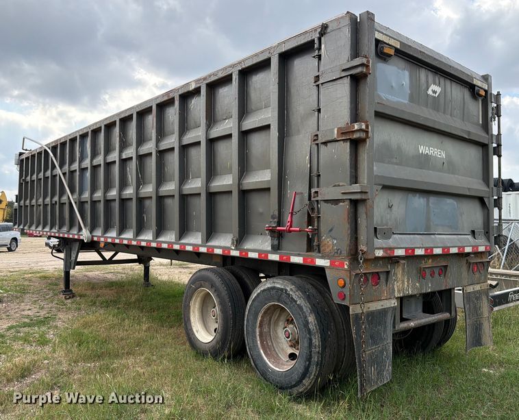 image for item ED5027 2014 Warren  WHDT3996-2-SS ejector trailer