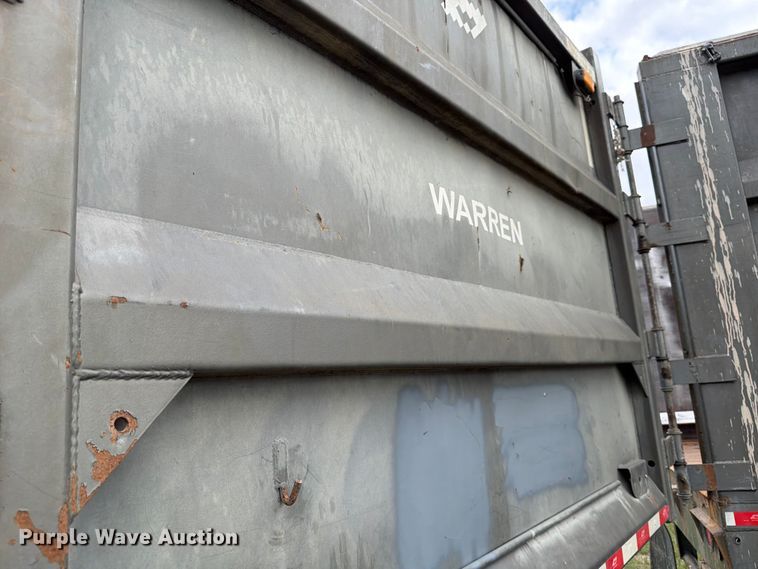 image for item ED5027 2014 Warren  WHDT3996-2-SS ejector trailer