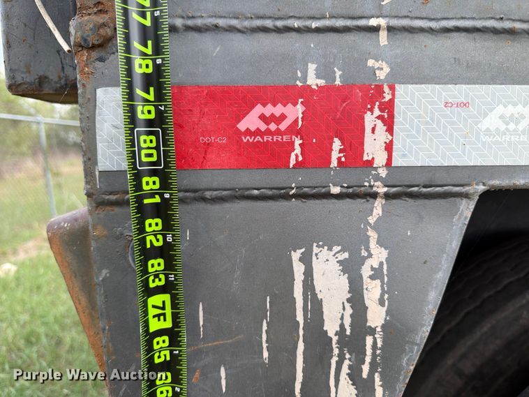 image for item ED5027 2014 Warren  WHDT3996-2-SS ejector trailer