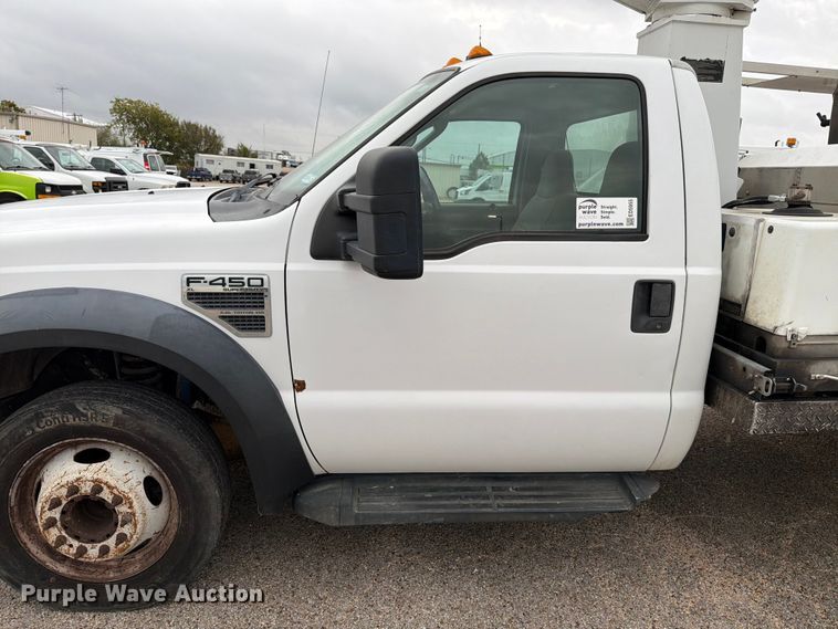 image for item ED5955 2008 Ford F450 Super Duty bucket truck