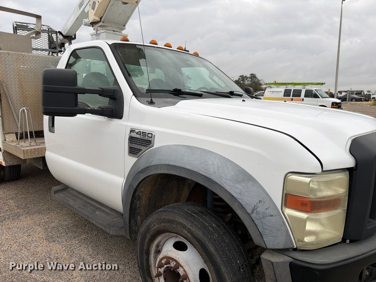 image for item ED5955 2008 Ford F450 Super Duty bucket truck