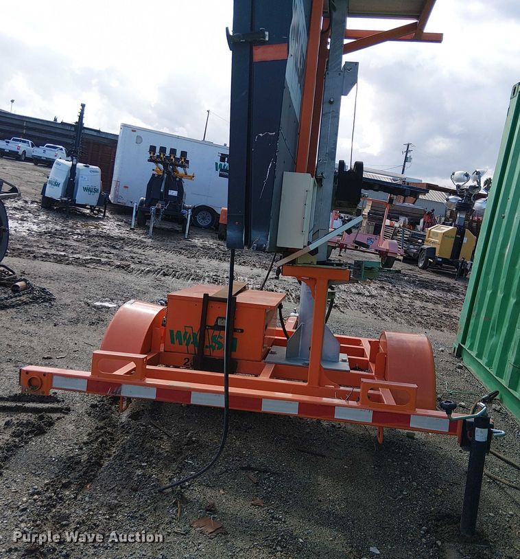 image for item EE4948 2019 Wanco WVT3 message board trailer