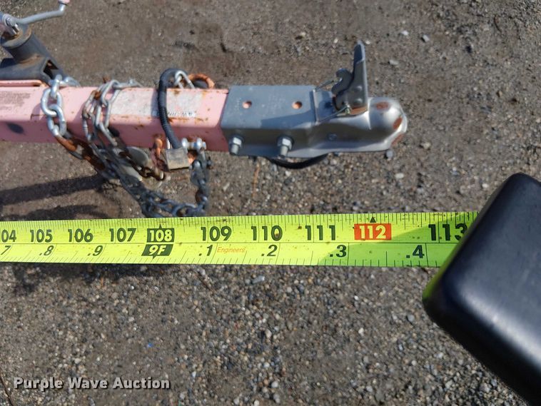 image for item EE4949 2005 Wanco WTSP arrow board trailer