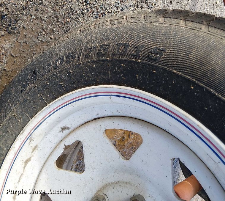 image for item EE4949 2005 Wanco WTSP arrow board trailer