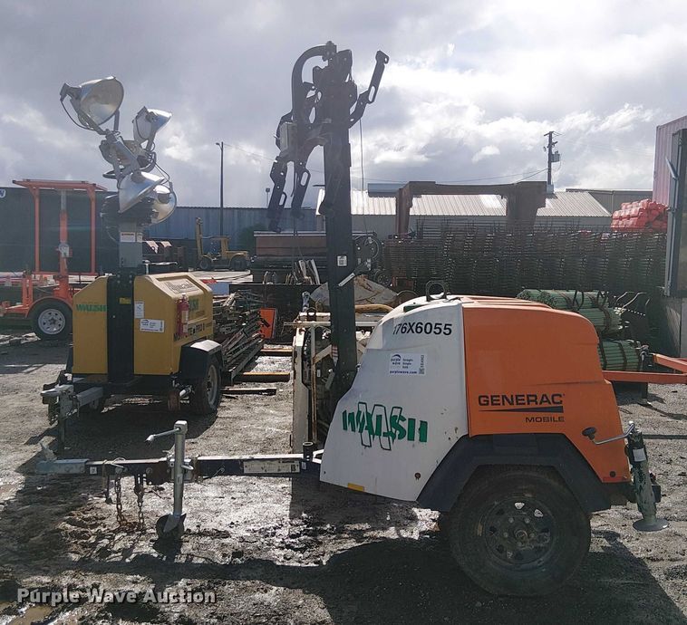 image for item EE4952 2019 Generac MLT6SKDS-STD light plant