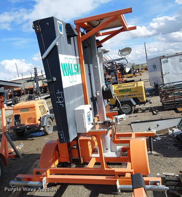 image for item EE4954 2019 Wanco WVT3 message board trailer