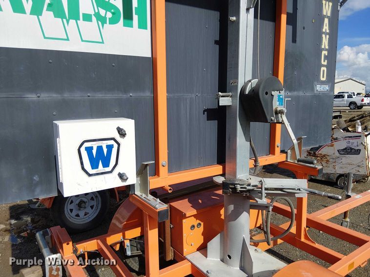 image for item EE4954 2019 Wanco WVT3 message board trailer