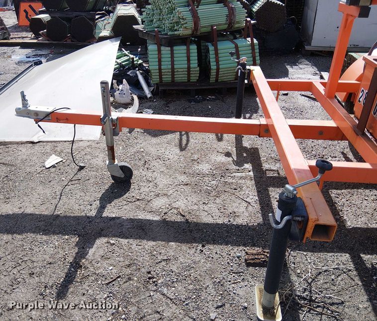 image for item EE4954 2019 Wanco WVT3 message board trailer